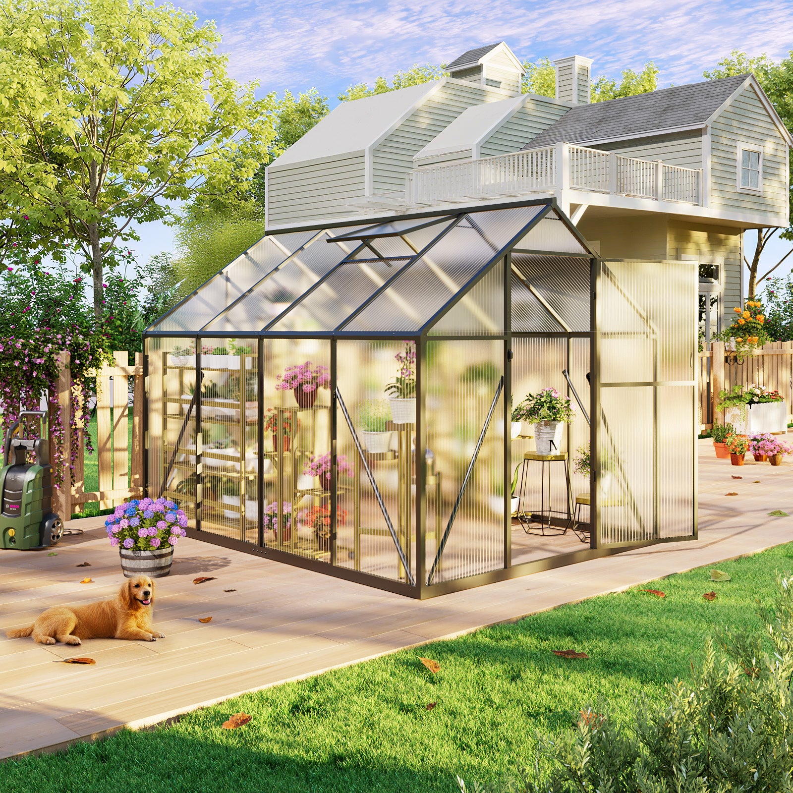 Sylviera Walk-in Greenhouse - Thumbnail 3
